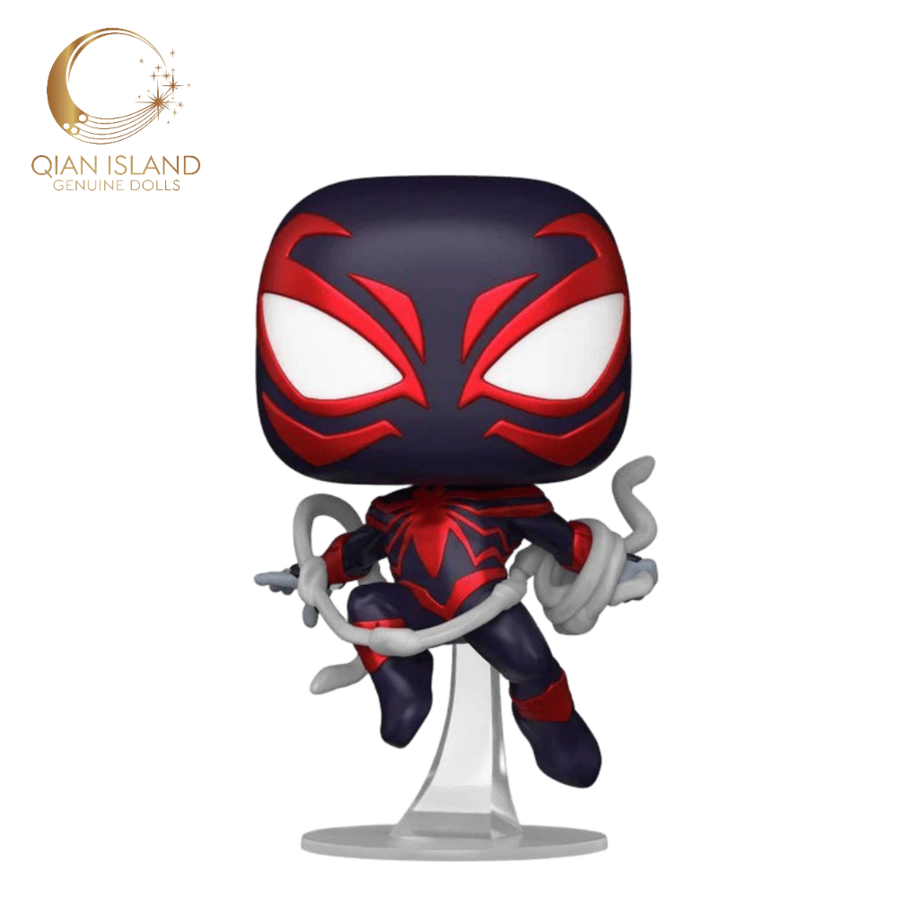 Funko Pop Marvel Miles Morales Venomized รูปไวนิล Winter Convention Limited Edition สะสม