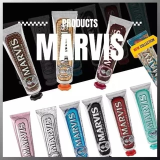 "Mint Toothpaste มาวิส มีกลิ่นใหม่ smoker whitening 85gจากอิตาลี ยาสีฟันขาว กลิ่นปาก ทำให้ฟันขาวขึ้น "