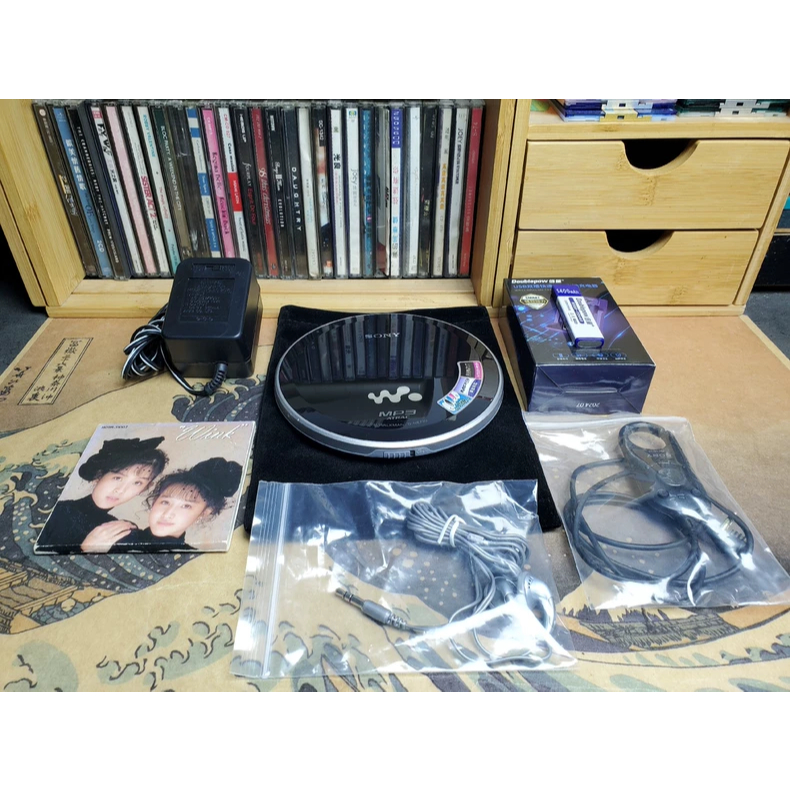 เครื่องเล่น CD/MP3 แบบพกพา Sony D-NE730 – ครบชุด มี 3 สี VintageAudio CDPlayer Sony