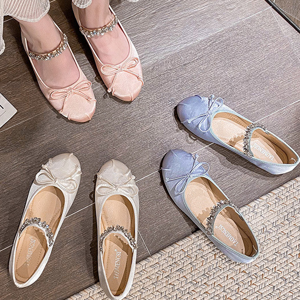Shoes All-Match Round Toe Flat Ballet Shoes