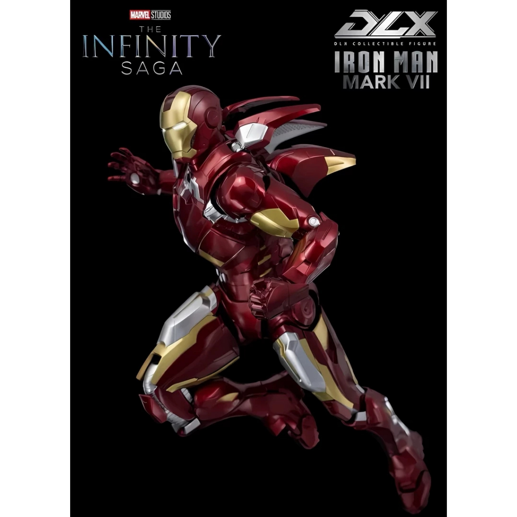 Threezero DLX Iron Man MK7 Marvel Infinity Saga Action Figure