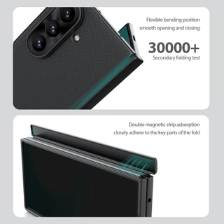 Nillkin Magnetic Fold Case สําหรับ Samsung Galaxy Z Fold7 / Fold 8/8 Ultra Case Frosted Shield Anti ลายนิ้วมือกันกระแทกฝาหลัง