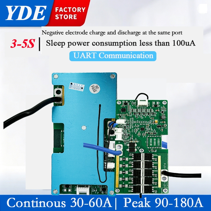 YDE BMS 4S 12V Lifepo4 100A 150A 200A Current Charge Discharge YDE BMS Balance