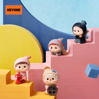 Heyone OZAI-Any-Block House Series Mini Beans กล่องตาบอด Mini Action Figure กล่องตาบอดเด็กของขวัญ-1PC