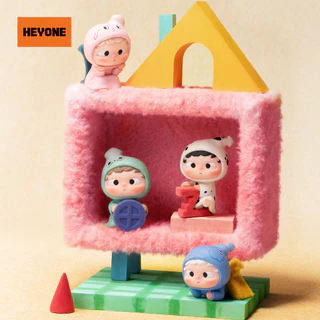 Heyone OZAI-Any-Block House Series Mini Beans กล่องตาบอด Mini Action Figure กล่องตาบอดเด็กของขวัญ-1PC