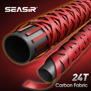 คันเบ็ด SEASIR รุ่น SYNCO รองรับน้ำหนักปลา 6-10 กก. ความยาว 6-8 ฟุต (1.83-2.43 เมตร) ออกแบบมาเพื่อการตีเหยื่อไกล มาพร้อมไกด์เซรามิกและวัสดุคาร์บอนไฟเบอร์คุณภาพสูง ใช้งานได้ครอบคลุมทั้งน้ำจืดและน้ำเค็ม