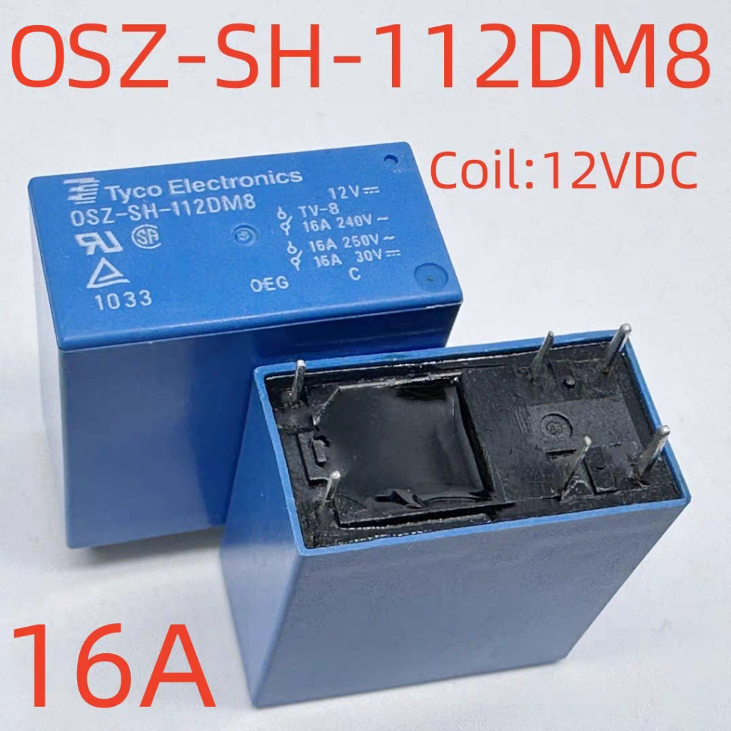 รีเลย์ 6 พิน 16A OSZ-SS-124DM8; OSZ-SH-112DM8 42FA6-24V/12V