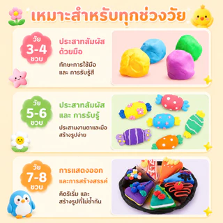 DIY ดินน้ำมัน ดินเบา 100/500กรัม ดินเบาเกาหลี ของเล่นเด็ก แฮนด์เมด ปลอดสารพิษ ดินน้ํามันสําหรับเด็ก ของขวัญเด็ก