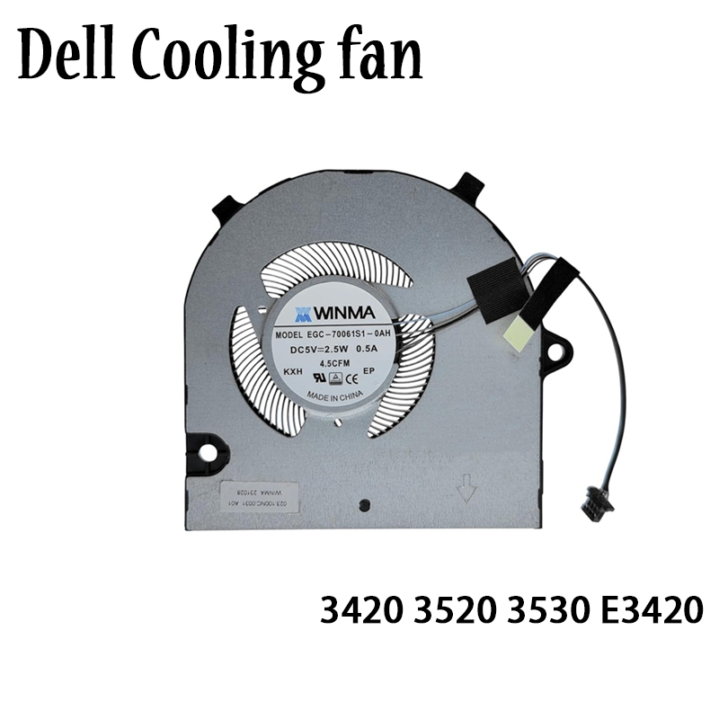 พัดลม CPU สําหรับ DELL Latitude 3420 3520 3530 E3420 รุ่น 0YD29T,