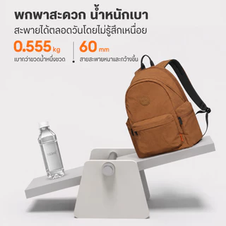 MIXI กระเป๋าเป้สะพายหลัง ใส่โน๊ตบุ๊ค 15/17 นิ้ว กันน้ำ จุเยอะ น้ำหนักเบา กระเป๋าเดินทาง KM5266