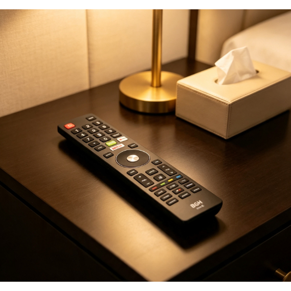BGH G00-B รีโมทโทรทัศน์พร้อม Netflix YouTube คีย์ fit สําหรับ Hyundai HY50S4BL20 H50LK68 H60LK68 สมา
