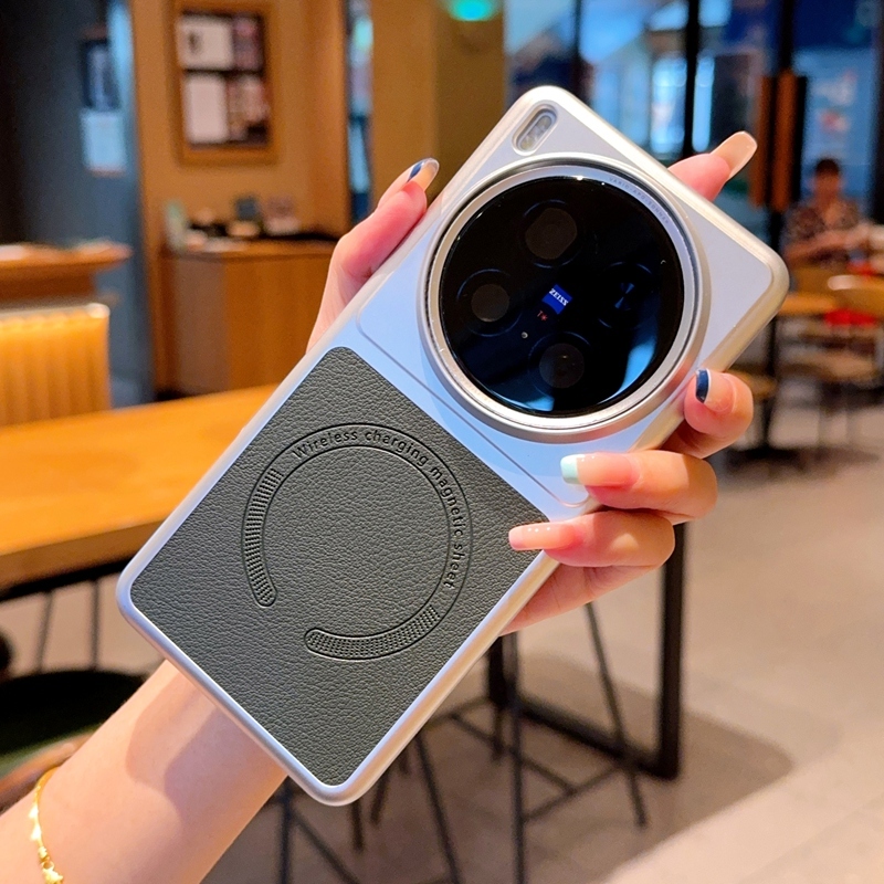 Sunyi ฝาครอบป้องกัน Vivo X300 X200 Ultra S Pro Simple Magnetic Matte Anti Drop Cover