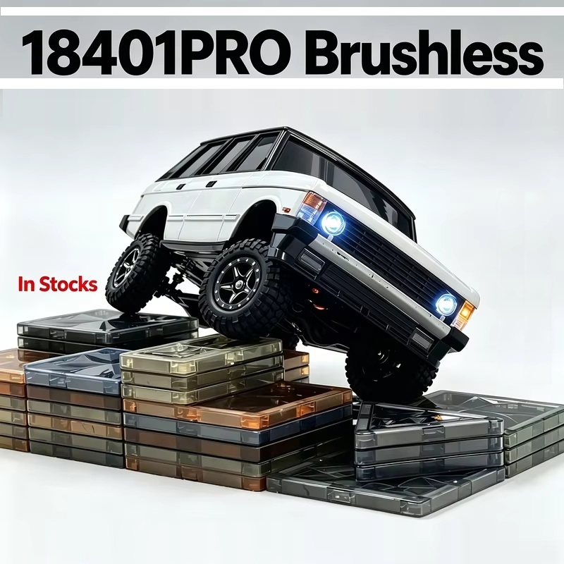 HiPoRC LDRC LD18401 PRO 1/18 4WD RC Rock Crawler FOC Sensored มอเตอร์ไร้แปรงรถ Off-Road ปีนเขารถบรรทุก Full Proportional ยานพาหนะ hobby class รุ่น