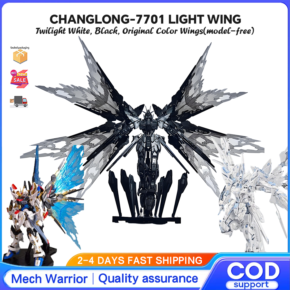 Changlong 7701 MGEX Assault Freedom Twilight White, Black, Color Light WingNo รุ่น
