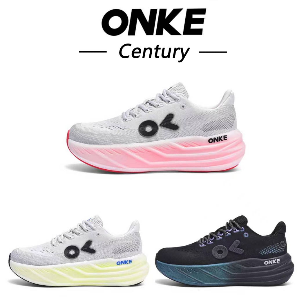 【ONKE】รองเท้าวิ่งกีฬาเอาท์ดอร์อเนกประสงค์ Century รุ่นที่ 15｜แบรนด์เยอรมัน โปรโมชั่นร้านใหม่｜ยูนิเซ็กส์｜ผ้าตาข่ายระบายอากาศ｜นุ่มสบาย กันลื่น｜เหมาะสำหรับฟิตเนส พักผ่อน และเดินป่า