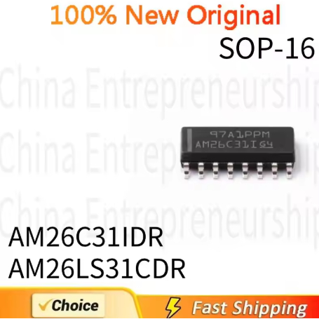 5PCS SOP-16 AM26C31I AM26C311 AM26C31IDR AM26LS31C AM26LS31CDR SOP-16 SMD สี่เฟืองท้ายสายไดร์เวอร์ 1