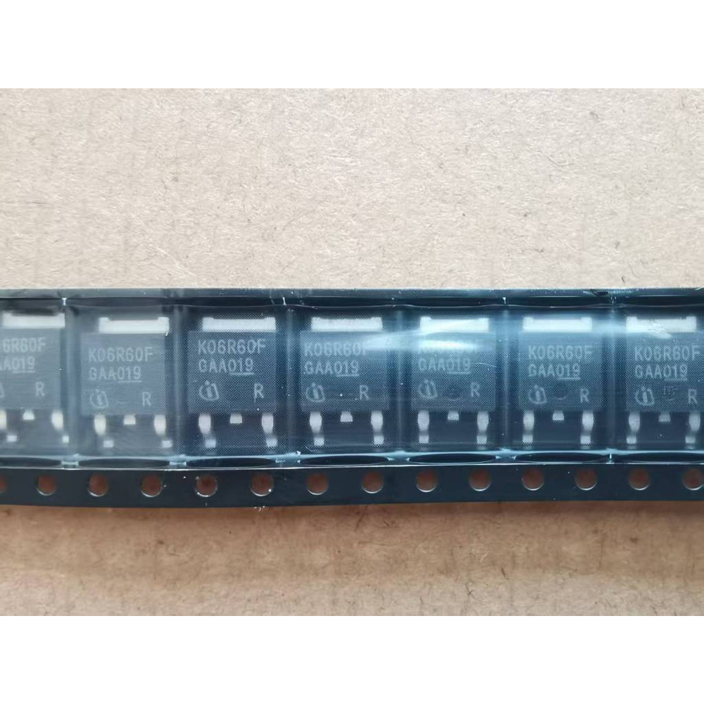 ((10 ชิ้น) K06R60F 600V 12A 100W Field Effect Tube IKD06N60RF ยี่ห้อใหม่ TO-252