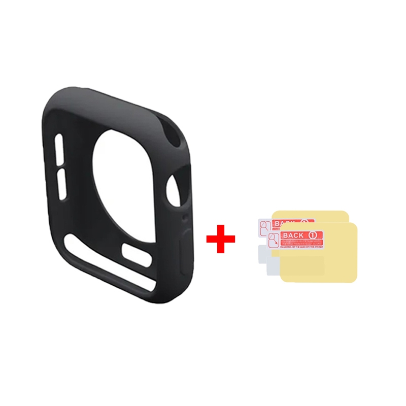 สําหรับ AXON Moni Health V.3 Smart watch Case ซิลิโคนนุ่มกันชนป้องกันครึ่งฝาครอบ