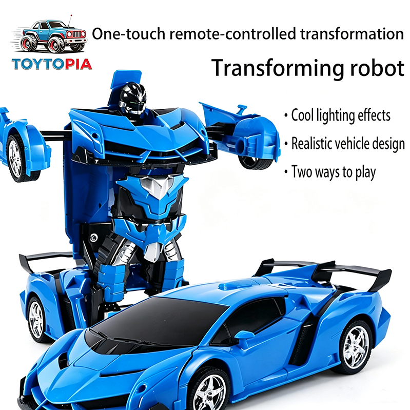TOYTOPIA รถควบคุมระยะไกลที่แปลงร่างเป็นหุ่นยนต์ – สนุกสําหรับเด็ก