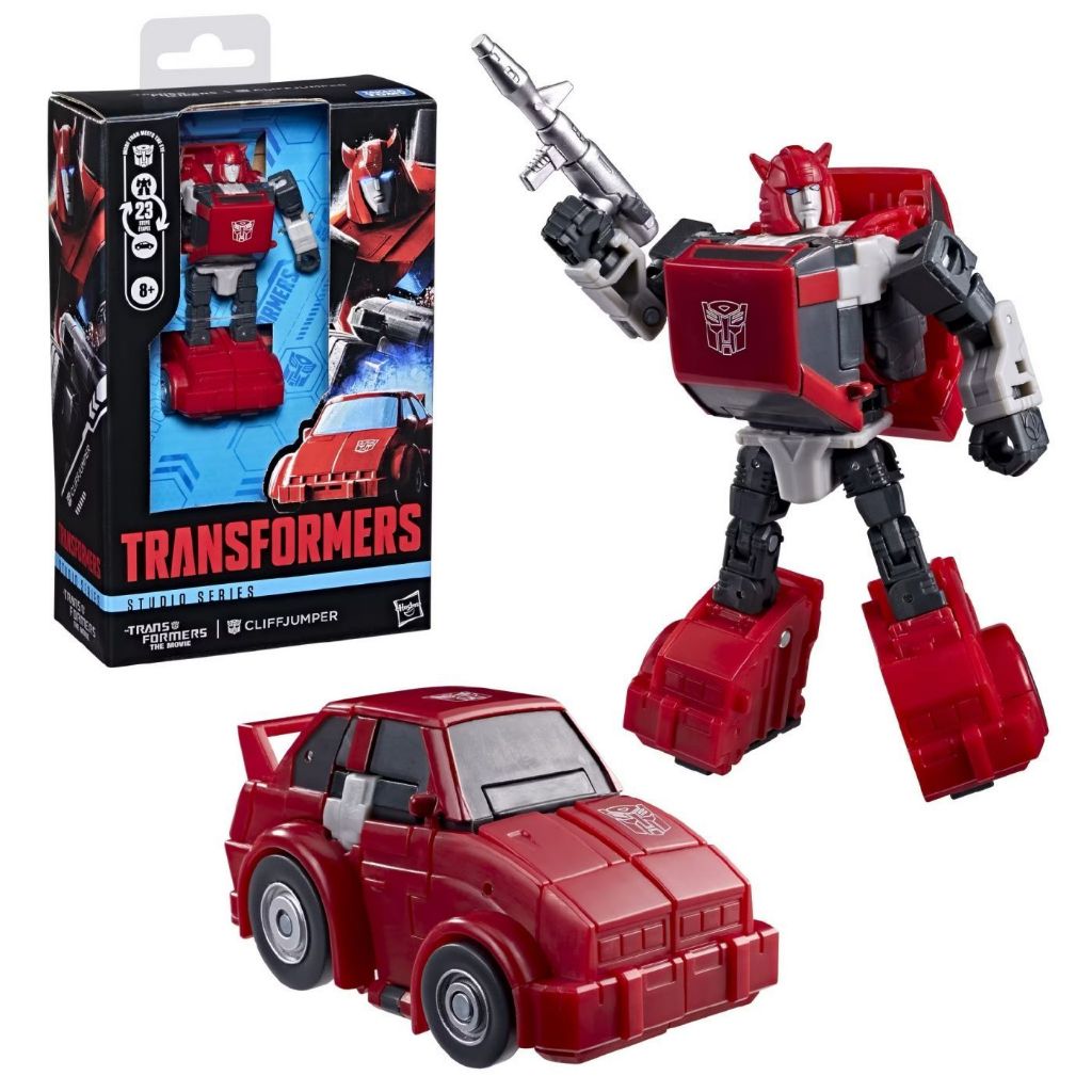 Hasbro Transformers Studio Series 86 Cliffjumper Deluxe Class Transformable Robot Car Action Figure