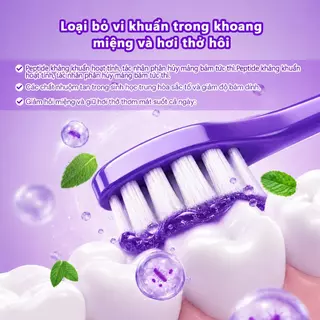 BUBBLE FRESH ยาสีฟัน กลิ่นเสาวรสมินต์ 100 กรัม ปกป้องเหงือก ลมหายใจหอมสดชื่น ดูแลช่องปาก ป้องกันฟันผุ ทําความสะอาดช่องปากอย่างล้ําลึก