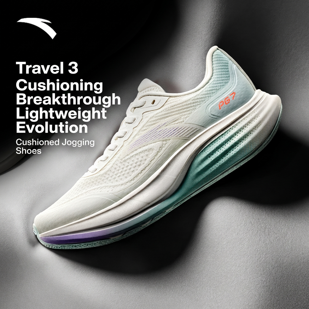 ANTA Travel 3 ผู้หญิงกีฬารองเท้าวิ่ง Cushioned Rebound Shock Absorption รองเท้ากีฬา 122635546