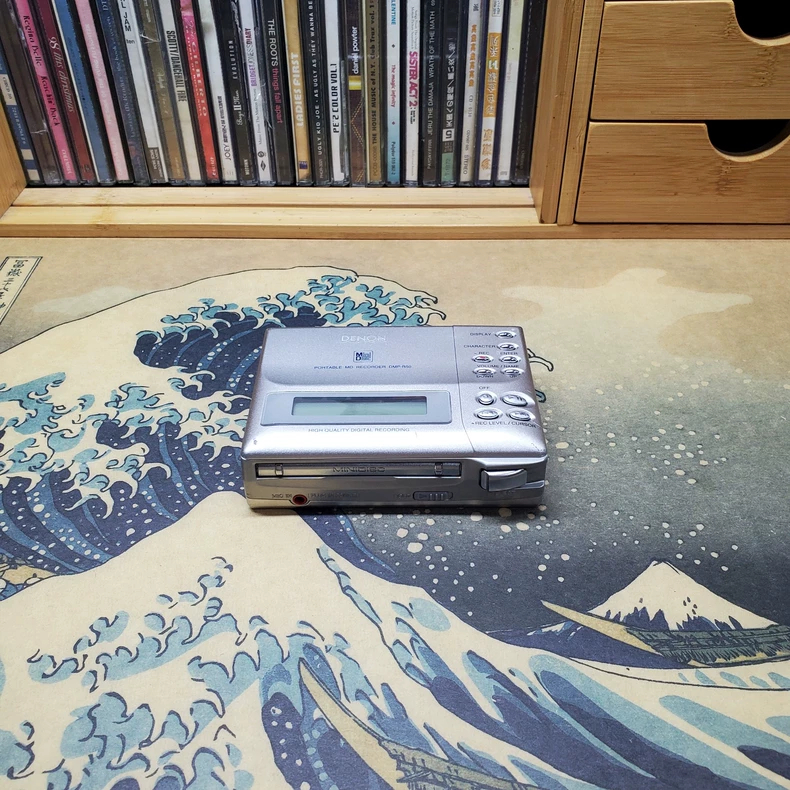 DENON DMP-R50 Portable MD Player – Vintage Classic เวอร์ชั่นญี่ปุ่น #VintageAudio #MDPlayer #DENON