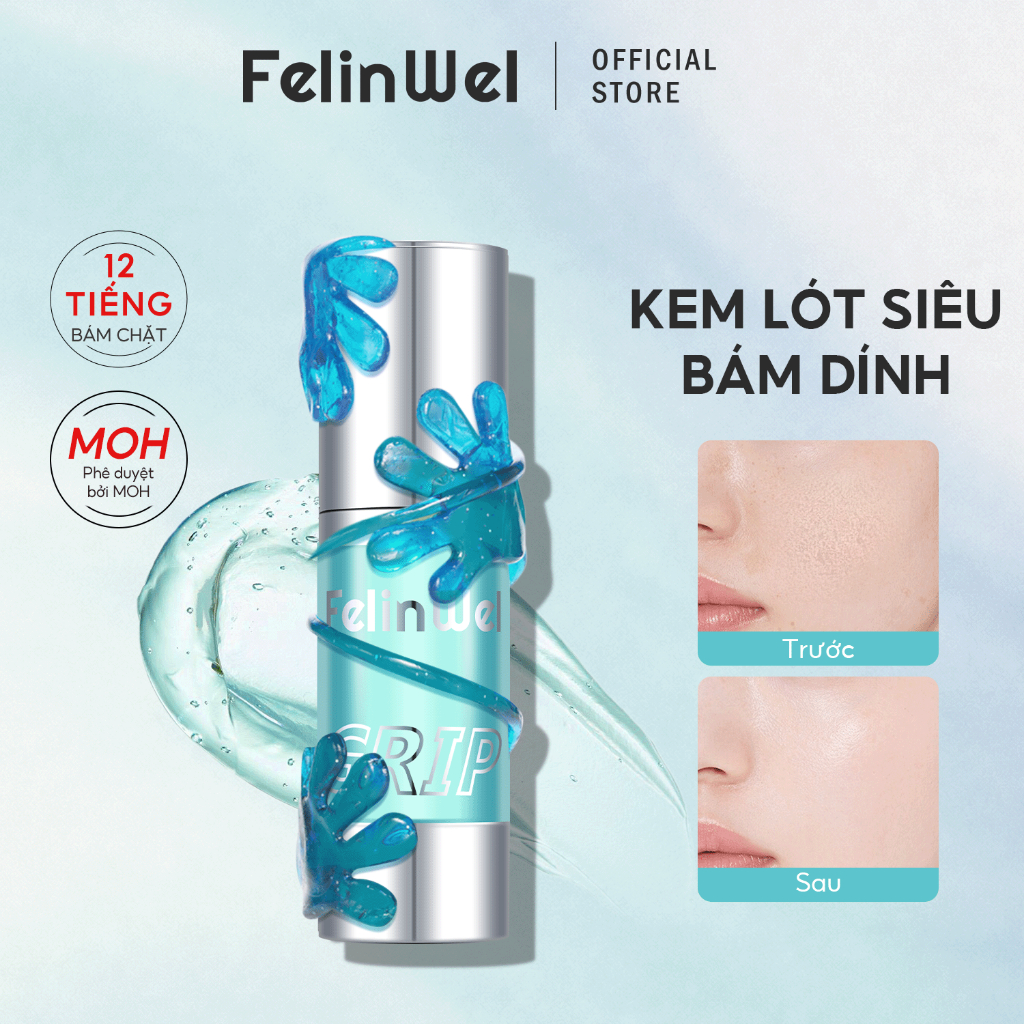 FelinWel - ไพรเมอร์แต่งหน้าพร้อมคุณสมบัติในการยึดเกาะที่ดี ส