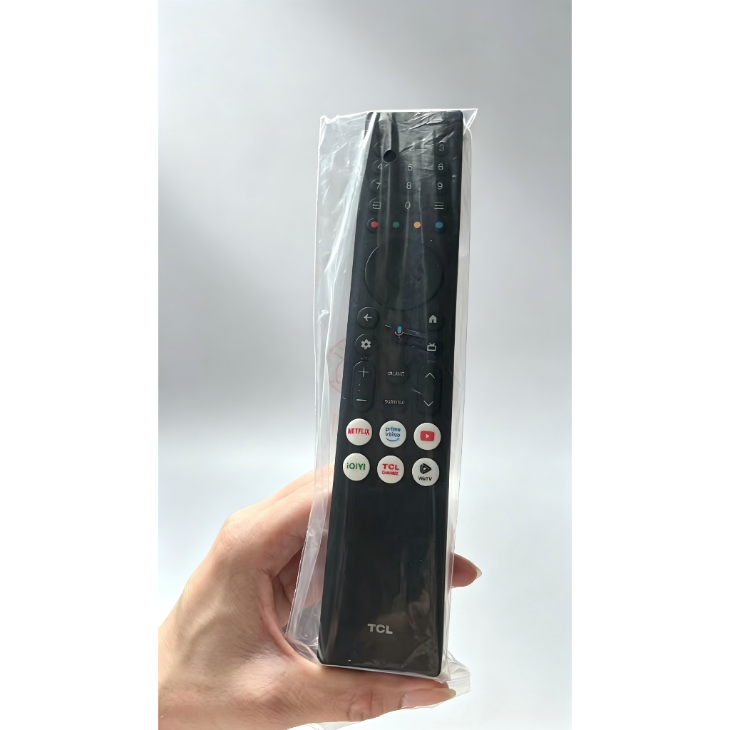 ใหม่ RC833A FMB3 เปลี่ยนเสียงรีโมทคอนโทรล fit สําหรับ TCL สําหรับ Sony 4K UHD สมาร์ท QD-Mini LED สมา
