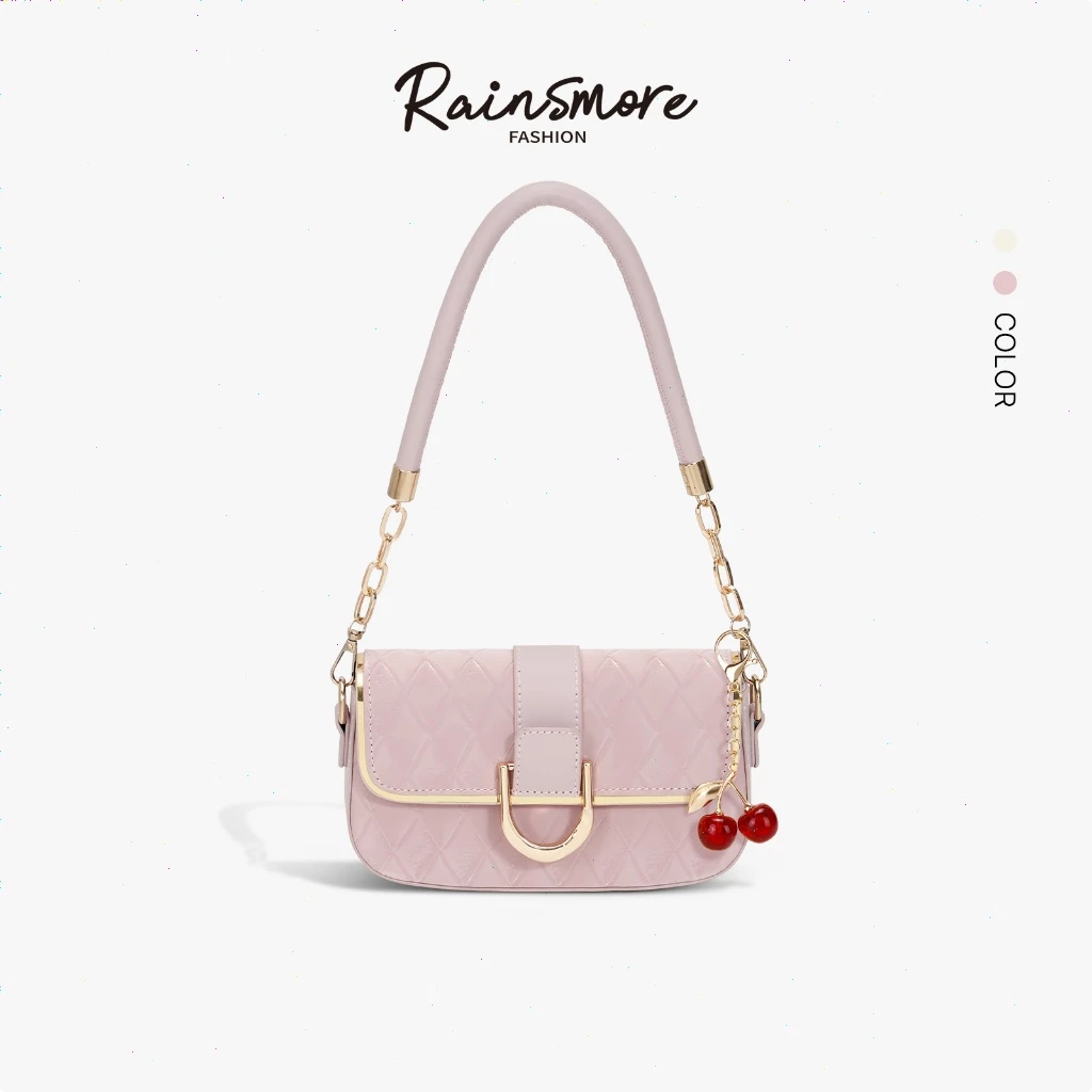 RAINSMORE กระเป๋าสะพายผู้หญิงสไตล์เกาหลีหวาน มินิแบ็ก ดีไซน์สวยหรู คุณภาพดี เหมาะใช้ไปเดท ออกงานและโอกาสพิเศษต่างๆ