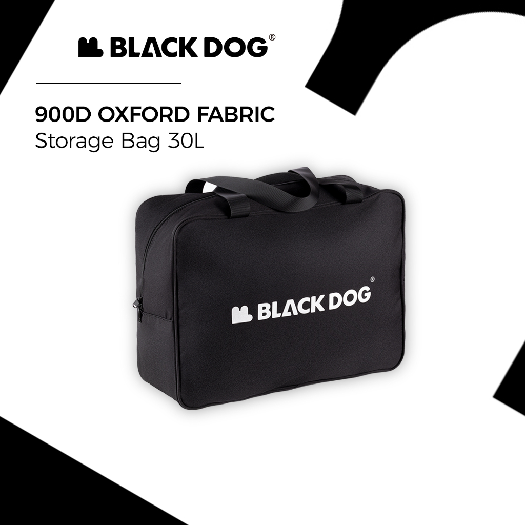 BLACKDOG กระเป๋าเก็บของแคมป์ปิ้ง 30L ความจุสูง ทนทาน กันน้ำ สำหรับเดินทาง ปิกนิก สวน
