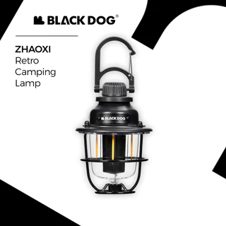 BLACKDOG ไฟเต็นท์แคมป์ปิ้ง กันน้ำ แบตเตอรี่ทน แบบวินเทจ สำหรับปิกนิก สวน ชายหาด