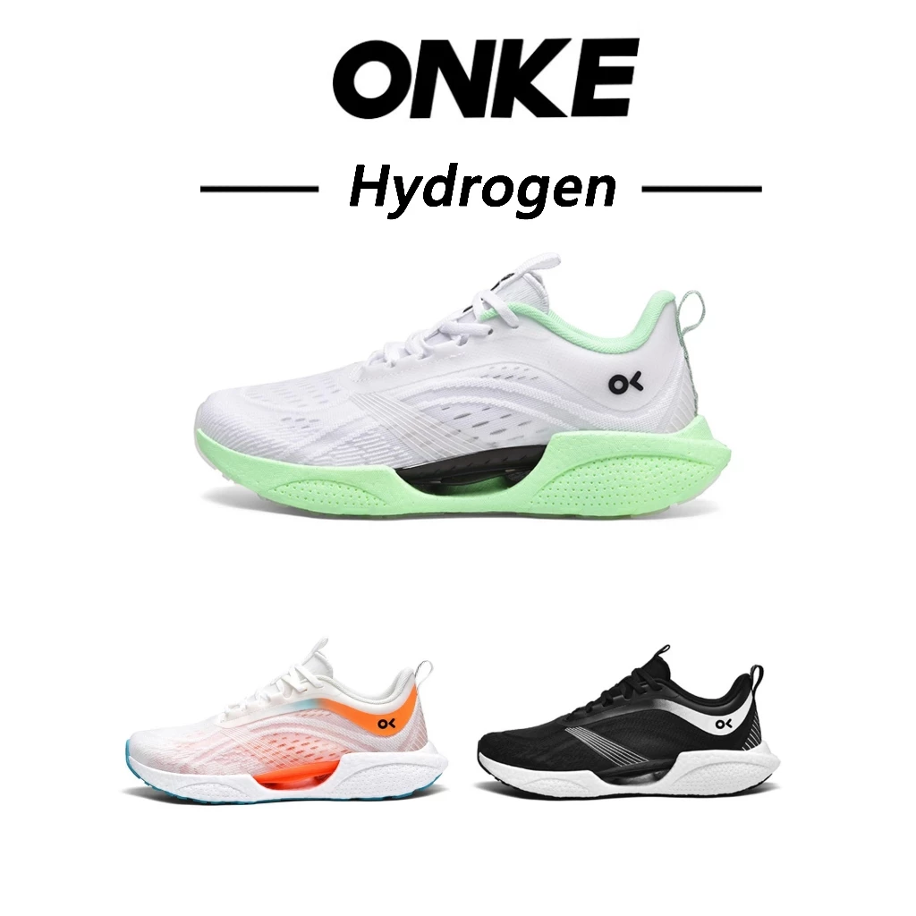 ONKEHydrogen 4 รองเท้าวิ่งกีฬากลางแจ้งมัลติฟังก์ชั่น | แบรนด์เยอรมัน โปรเปิดร้านใหม่ | ไม่จํากัดเพศ | ด้านบนตาข่ายระบายอากาศ | นุ่มสบาย&กันลื่น | เหมาะสําหรับ
