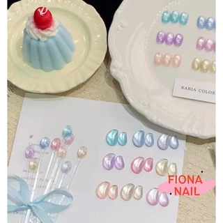 พร้อมส่ง RABIA 9 สี สีเจลแคทอาย 9 สี ✨ สีเจลแคทอายเนื้อซาติน + เจลแคทอายลูกแก้ว เซ็ตใหม่ โทนสวยละมุน แถมชาร์ทสี