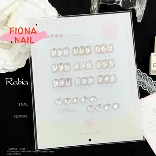 พร้อมส่ง RABIA 9 สี สีเจลแคทอาย 9 สี ✨ สีเจลแคทอายเนื้อซาติน + เจลแคทอายลูกแก้ว เซ็ตใหม่ โทนสวยละมุน แถมชาร์ทสี