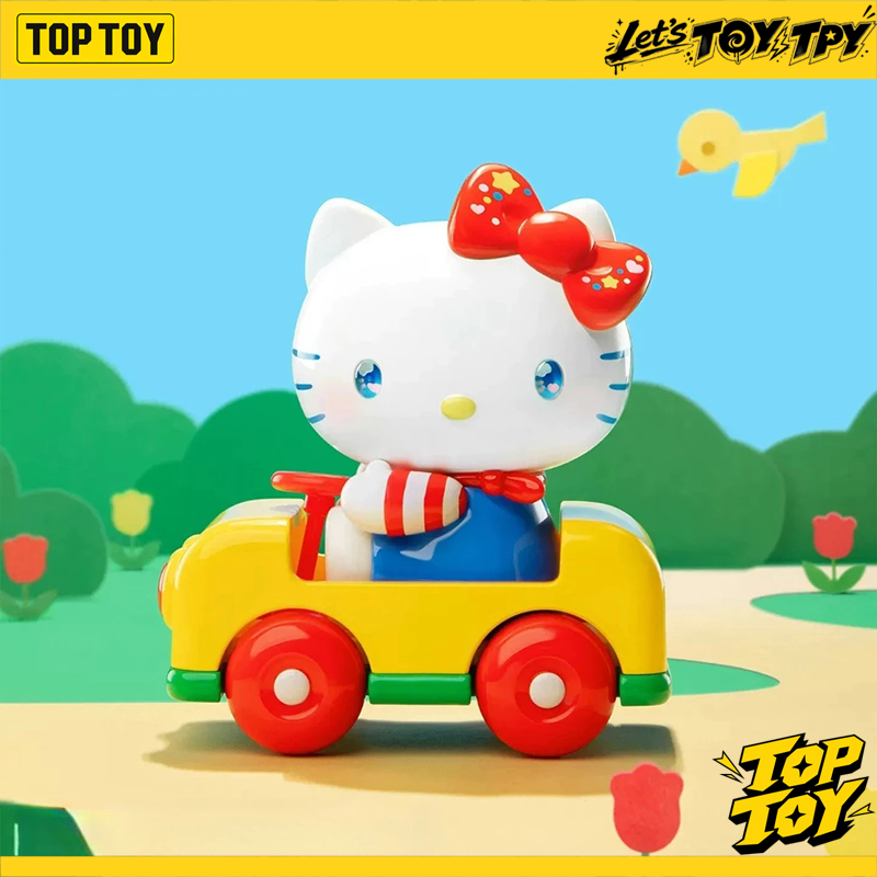 TOPTOY x Hello Kitty Classic Revival Series Figure Blind Box ตุ๊กตาน่ารัก พวงกุญแจตุ๊กตาผ้า ของขวัญวันเกิด ตุ๊กตาผ้าแบบแขวน