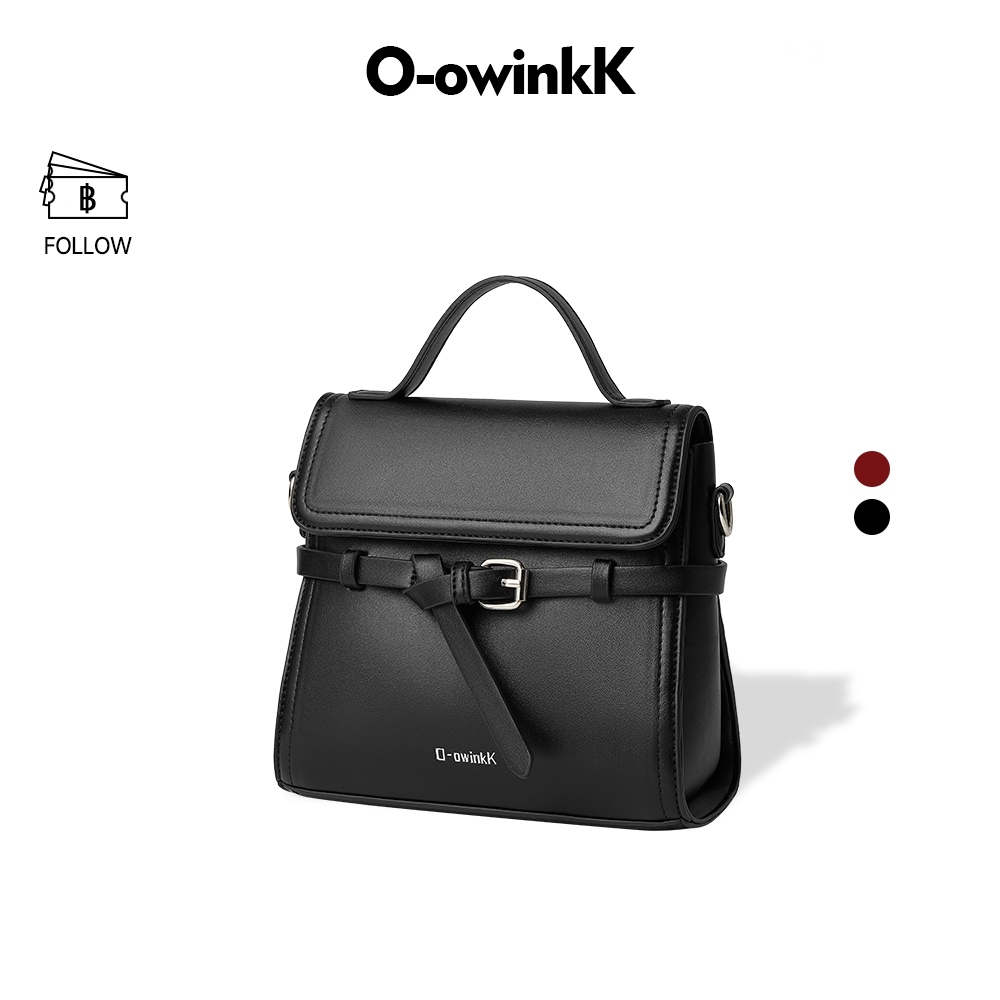 O-owinkK Elegance Bag กระเป๋าสะพายข้างผู้หญิง สไตล์เกาหลี ขนาดเล็ก สายสะพายปรับได้
