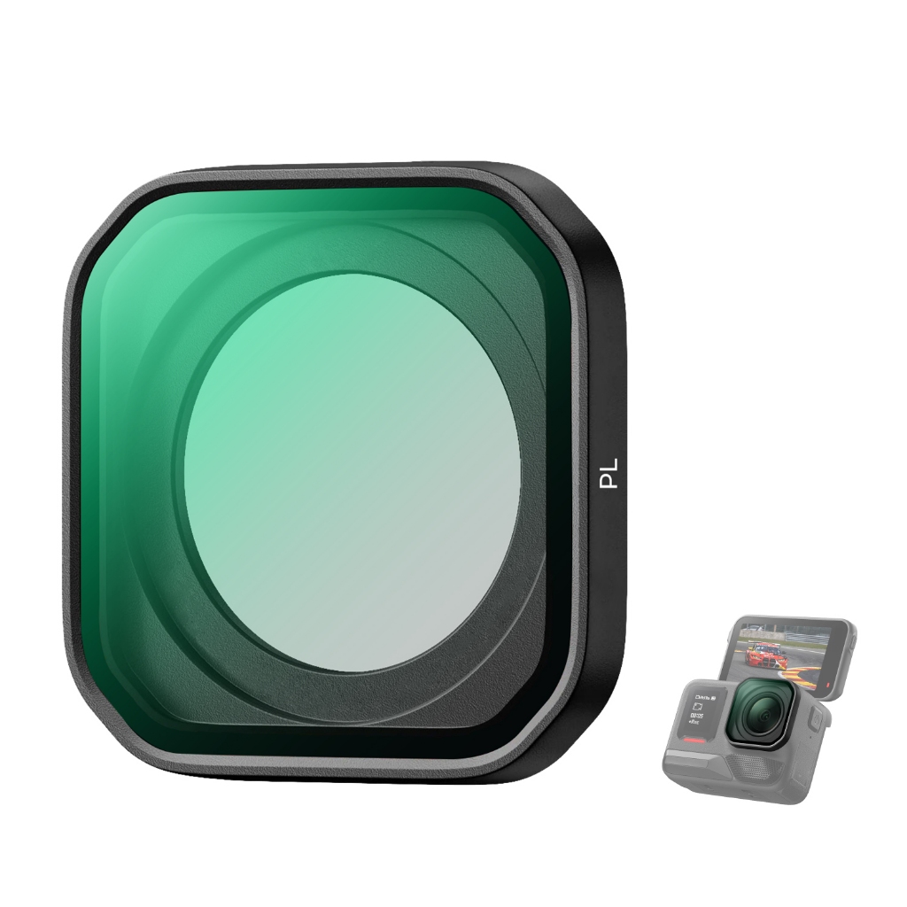 K&F Screw-On PL Filter สําหรับ Insta360 Ace Pro 2 Anti-Glare AGC 28 ชั้น