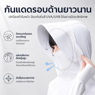 Jeanswest เสื้อกันแดดประสิทธิภาพสูง UPF200+ Airloop 4.0 เทคโนโลยีระบายอากาศและเย็นเสื้อผ้ากันแดด