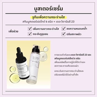 COSRX The 6 Peptide Skin Booster Serum 150ml เซรั่มบูสเตอร์ผิวเปปไทด์ 6 ชนิด.