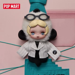 POP MART θ SKULLPANDA Off Mode Series Plush Doll Pendant