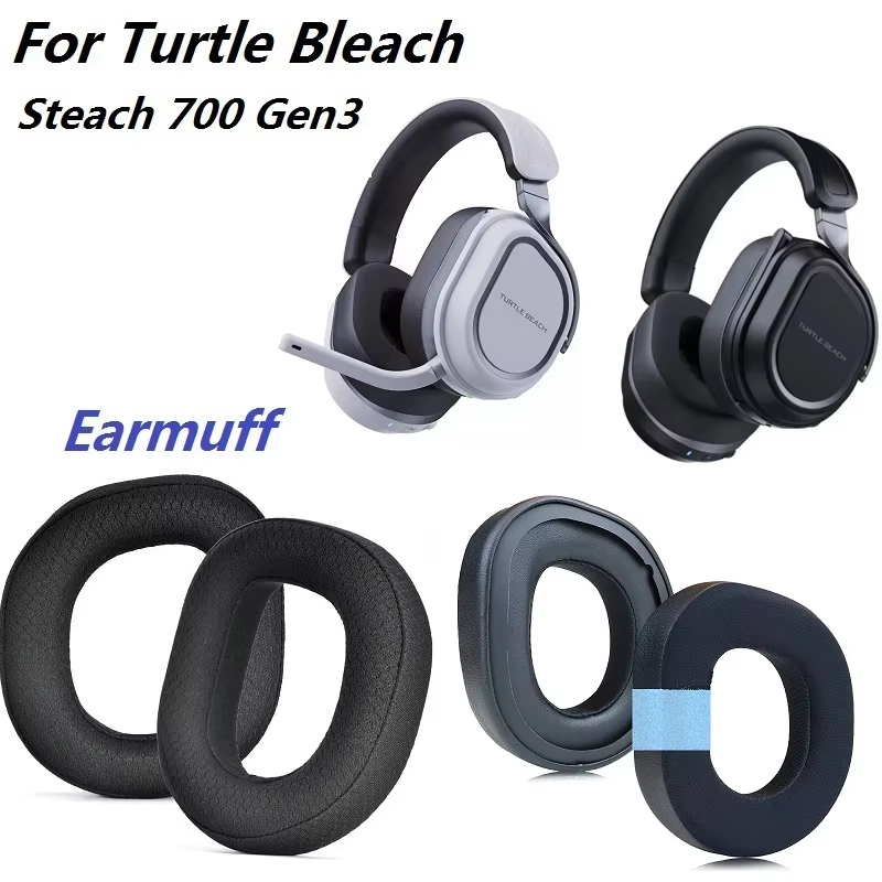 แผ่นรองหูฟังสําหรับเต่า Beach Stealth 700 Gen3 หูฟังเปลี่ยน 700 Gen 3 ปลั๊กอุดหูหมอนแผ่นรองฟัง
