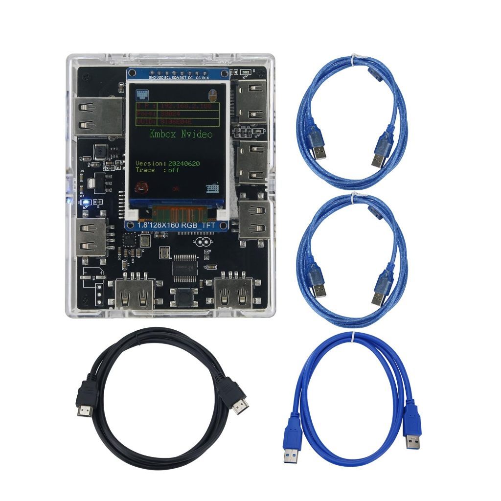 KMBOX Nvideo Network KM Controller Video Acquisition Card รองรับฟังก์ชั่น Loop Out XBOX360 KM Conver