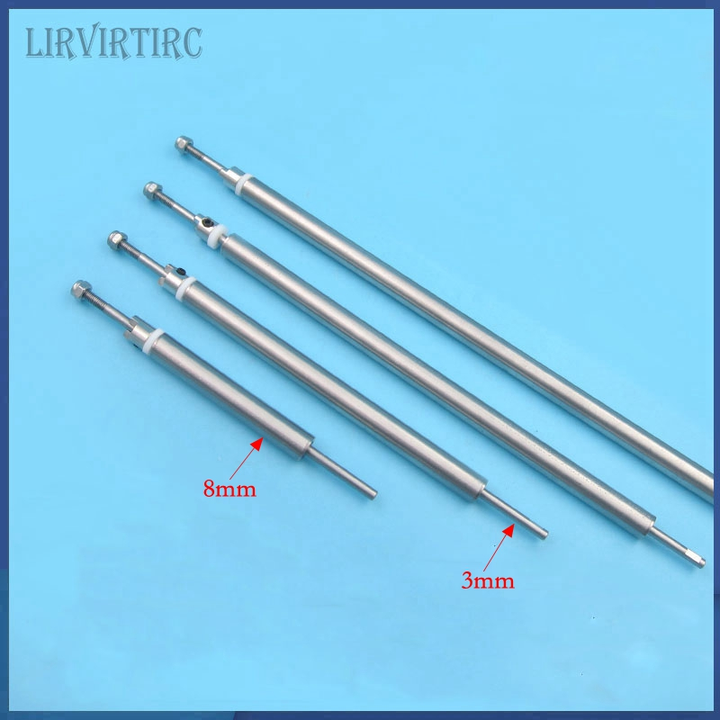 RC Boat 3mm Hard SHAFT Kit 304 สแตนเลส 8mm Tube Marine Drive SHAFT