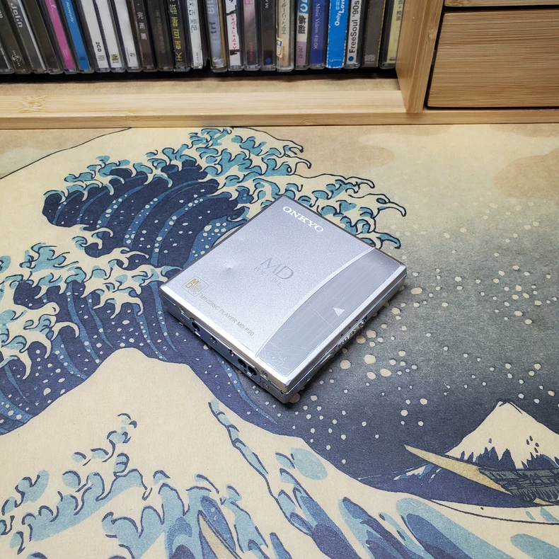 ONKYO MD-P20 เครื่องเล่น MD แบบพกพา – ตัวเครื่องโลหะ, เสียงเทพ VintageAudio MDPlayer ONKYO