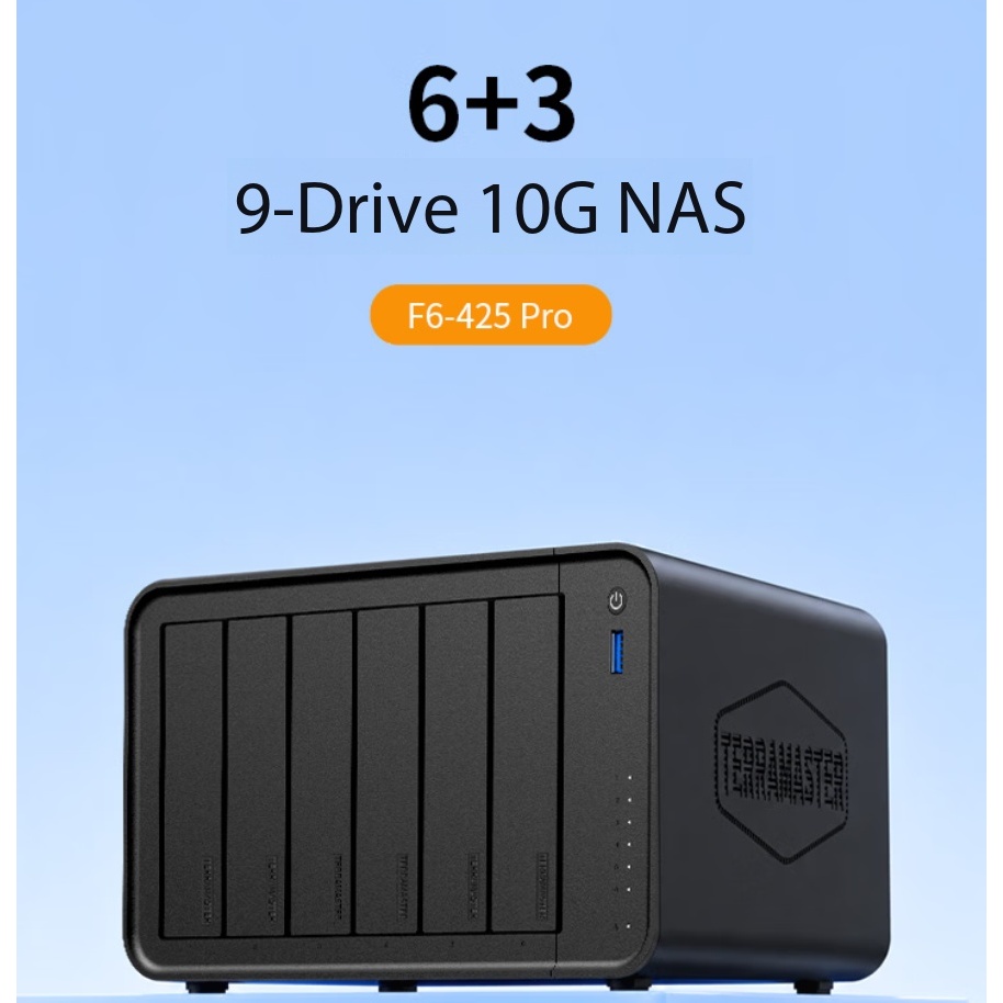 [NAS] TerraMaster F6-425 Pro Multi-Bay NAS Network Storage