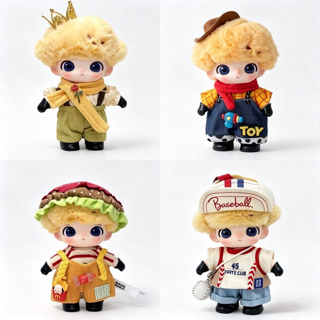 Dimoo Pixar Joint Series Woody The Little Prince ชุดเสื้อผ้าเด็ก (ไม่รวมตุ๊กตา)