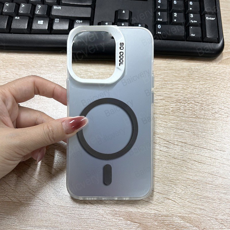 สําหรับ Infinix Smart 9 X6532 Hot 50i X6531 X6531B สติกเกอร์แม่เหล็ก Matte TPU ป้องกันกันกระแทก