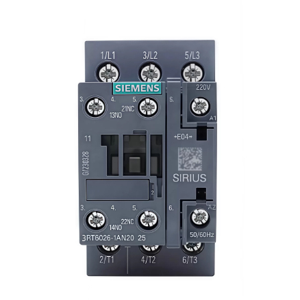 Siemens AC Contactor 3RT6026-1AN20 3RT6023 (9A) 3RT6024 (12A) 3RT6025 (17A) 3RT6026 (25A) 3RT6027 (3