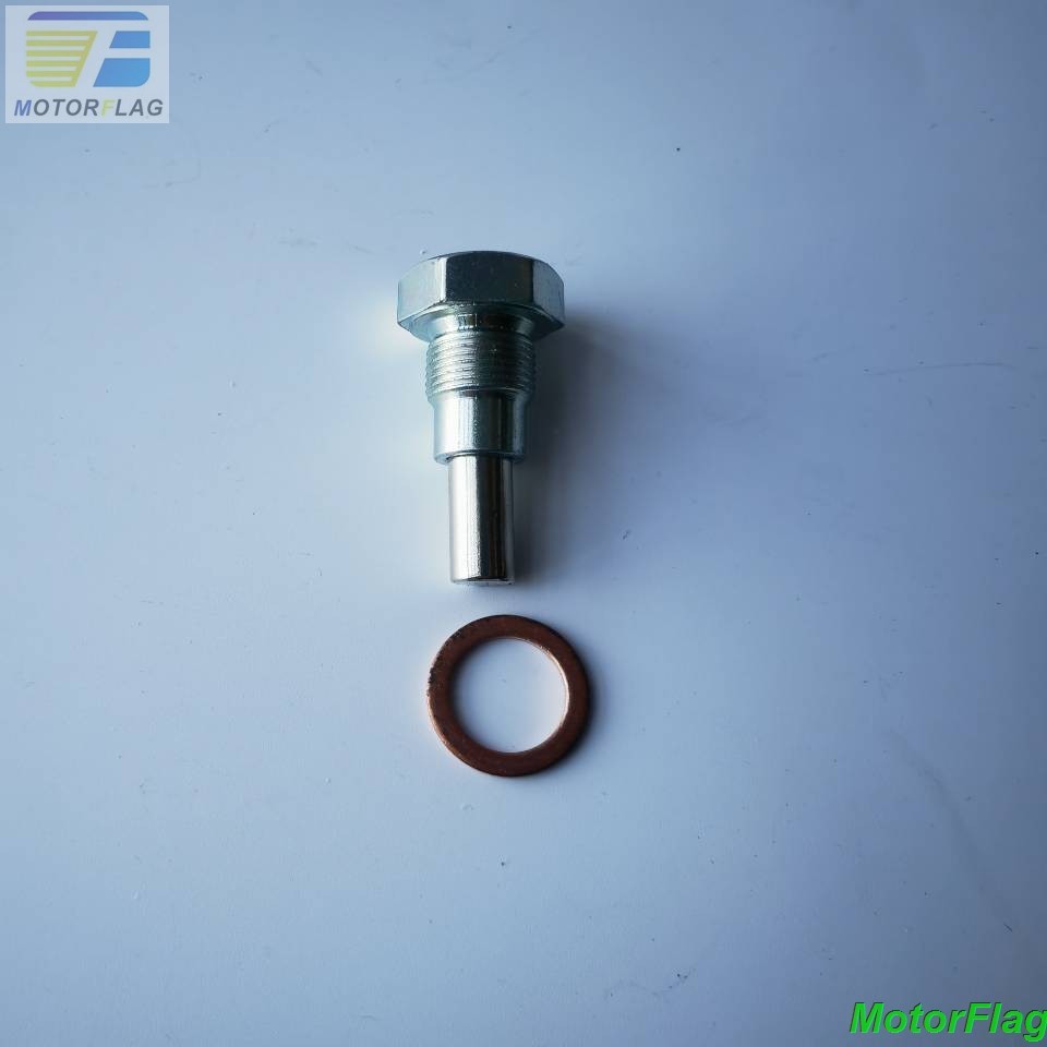 เครื่องยนต์น้ํามันปลั๊กท่อระบายน้ํา/สกรูท่อระบายน้ําสําหรับ Benelli TNT300 BN302 302S 302R TNT600 BN